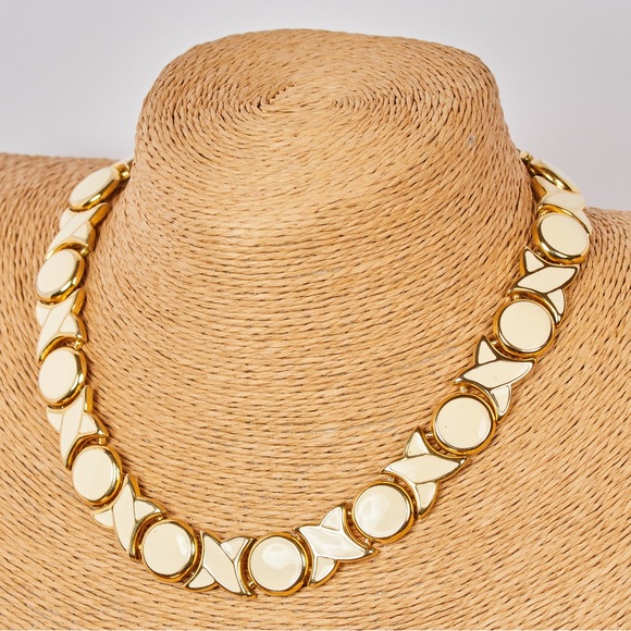 Napier Jewelry - Napier Vintage XO Necklace | Vintage Enamel Napier Necklace